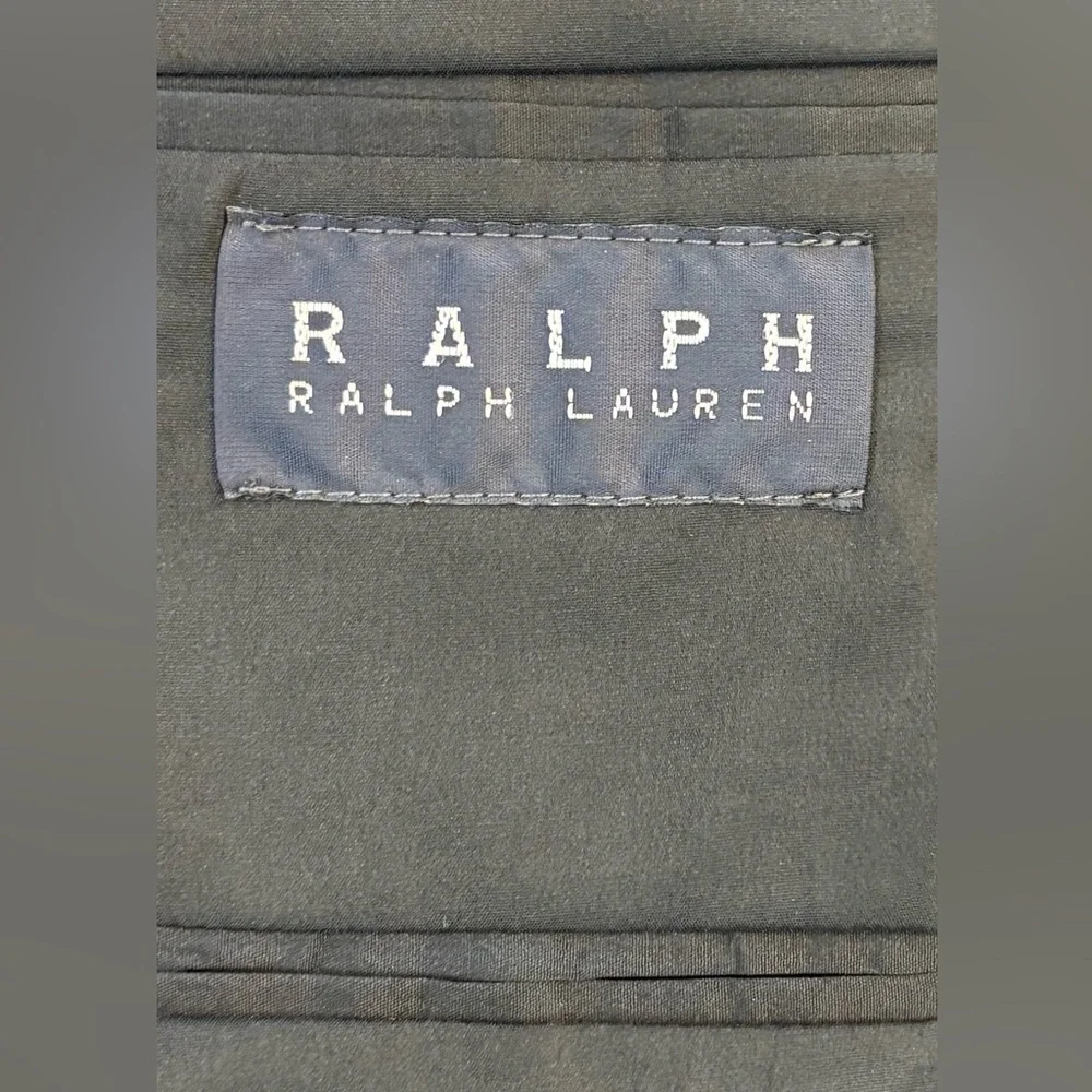 RALPH‎ RALPH LAUREN Grey Wool Sport Coat Blazer 50R Jacket Vintage Business